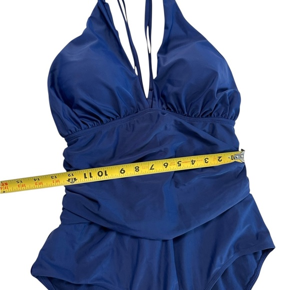 You Dian Navy Blue One Piece Bathing Suit Size XL NWT - Picture 12 of 16